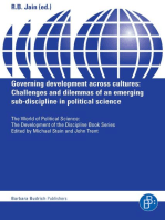 Governing development across cultures: Challenges and dilemmas of an emerging sub-discipline in political science