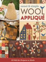 Sweet & Simple Wool Appliqué: 15 Folk Art Projects to Stitch