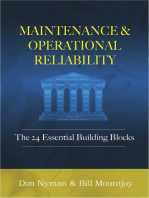 Maintenance and Operational Reliability: 24 Essential Building Blocks