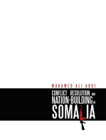 Conflict Resolution and Nation-Building in Somalia