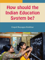 How Should The Indian Education System Be