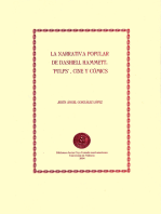 La narrativa popular de Dashiell Hammett: 'pulps', cine y cómics