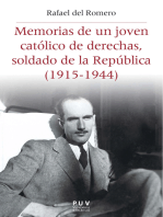 Memorias de un joven católico de derechas, soldado de la República (1915-1944)