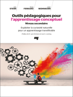 Outils pédagogiques pour l'apprentissage conceptuel / Niveau secondaire: Exploiter la curiosité naturelle pour un apprentissage transférable