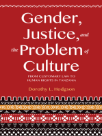 Gender, Justice, and the Problem of Culture: From Customary Law to Human Rights in Tanzania