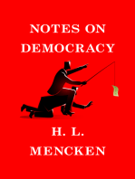 Notes on Democracy