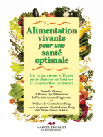 Alimentation vivante pour une santé optimale: Un programme efficace pour chasser les toxines et se remettre en forme