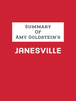 Summary of Amy Goldstein's Janesville