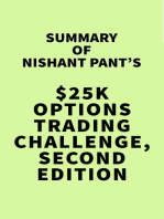 Summary of Nishant Pant's $25K Options Trading Challenge, Second Edition