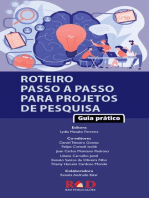 Roteiro Passo a Passo para Projetos de Pesquisa: Guia prático