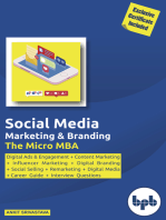 Social Media Marketing & Branding: The micro MBA