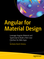 Angular for Material Design: Leverage Angular Material and TypeScript to Build a Rich User Interface for Web Apps