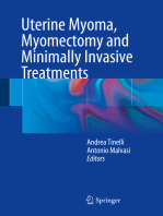 Uterine Myoma, Myomectomy and Minimally Invasive Treatments