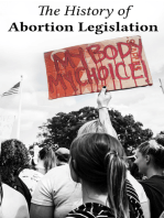 The History of Abortion Legislation in the USA: Judicial History and Legislative Response