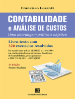 Contabilidade e Análise de Custos: Uma abordagem prática e objetiva