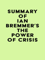 Summary of Ian Bremmer's The Power of Crisis