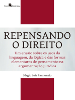 Repensando o Direito: Um ensaio sobre os usos da linguagem, da lógica e das formas elementares de pensamento na argumentação jurídica