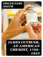 James Cutbush, an American Chemist, 1788-1823