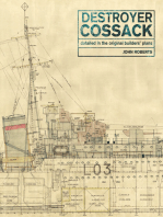 Destroyer Cossack: Detailed in the Original Builders' Plans