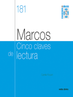 Marcos: cinco claves de lectura: Cuaderno Bíblico 181