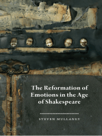 The Reformation of Emotions in the Age of Shakespeare