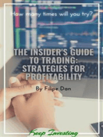 The Insider's Guide to Trading: Strategies for Profitability