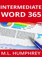 Intermediate Word 365: Word 365 Essentials, #2