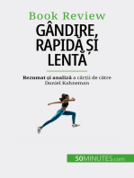 Gândire, rapidă și lentă: O carte despre erorile care pot afecta luarea deciziilor umane