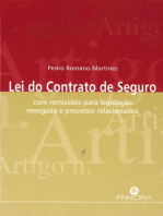 A Lei do Contracto de Seguro