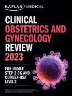 Clinical Obstetrics/Gynecology Review 2023: For USMLE Step 2 CK and COMLEX-USA Level 2