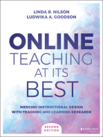 Online Teaching at Its Best: Merging Instructional Design with Teaching and Learning Research