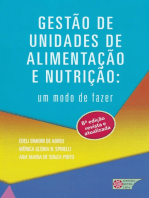 Gestão de Unidades de alimentação e nutrição: Um modo de fazer