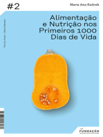 Alimentação e nutrição – os primeiros 1000 dias de vida