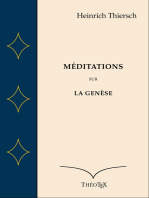 Méditations sur la Genèse