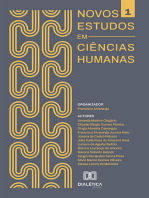 Novos estudos em Ciências Humanas:  Volume 1