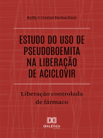 Estudo do uso de pseudoboemita na liberação de Aciclovir: liberação controlada de fármaco