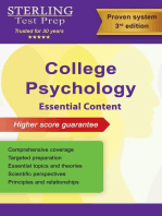 College Psychology: Study Guide Essential Content for College Students