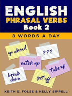 English Phrasal Verbs Book 2: 3 Words a Day