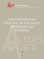 Actuel Marx N° 31 Las Violencias: prácticas sociales, experiencias, teorías