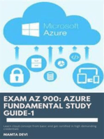 Exam AZ 900: Azure Fundamental Study Guide-1: Explore  Azure Fundamental guide and Get certified AZ 900 exam