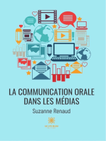 La communication orale dans les médias