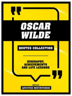 Oscar Wilde - Quotes Collection: Biography, Achievements And Life Lessons