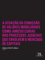 A Atuação da Comissão de Valores Mobiliários como Amicus Curiae nos Processos Judiciais que Envolvem o Mercado de Capitais