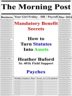 Mandatory Benefit Secrets: How to Turn Statutes Into Assets