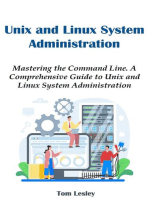 Unix and Linux System Administration: Mastering the Command Line. A Comprehensive Guide to Unix and Linux System Administration