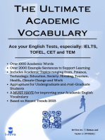 The Ultimate Academic Vocabulary: Ace Your English Tests