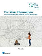 For Your Information: About Information, the Universe and the Modern Age