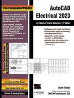 AutoCAD Electrical 2023 for Electrical Control Designers, 14th Edition