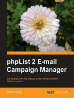 phpList 2 E-mail Campaign Manager: Get to grips with the phpList e-mail announcement delivery system!