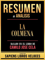 Resumen & Analisis - La Colmena - Basado En El Libro De Camilo Jose Cela